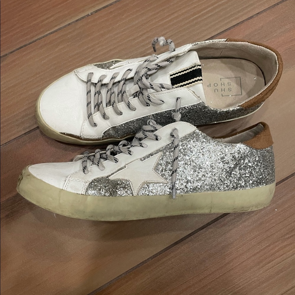 ShuShop glitter sneakers